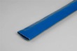 PVC plat-oprolbare waterslang, blauw, licht-model